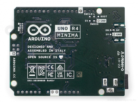 Arduino UNO R4 Minima, R7FA4M1AB3CFM